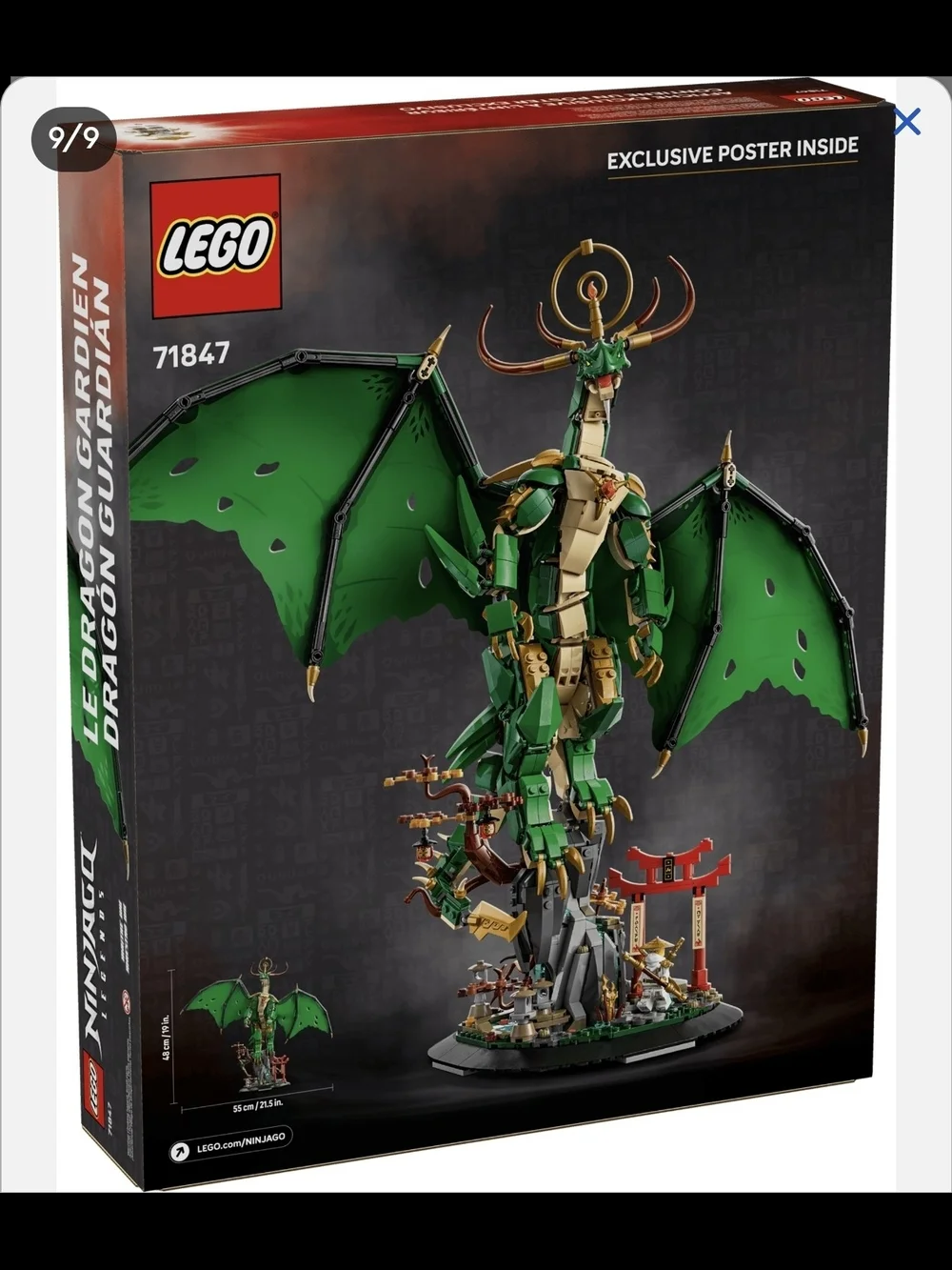 LEGO NINJAGO The Guardian Dragon 71847